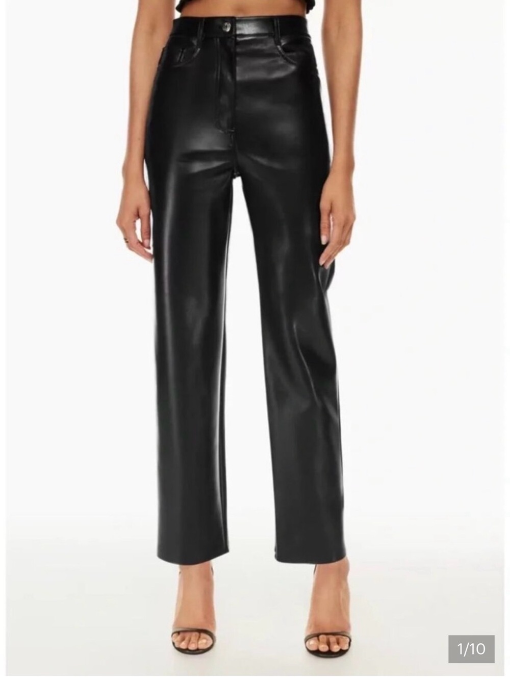 Aritzia Wilfred leather pants